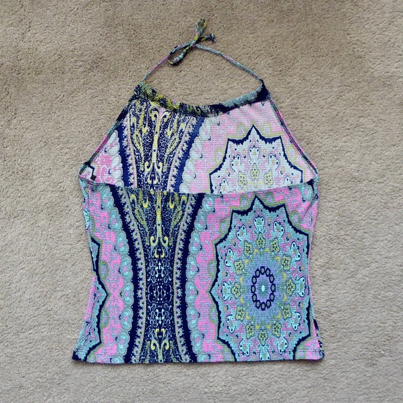 She’s Vintage Patterned Halter Top - Picture 3 of 5